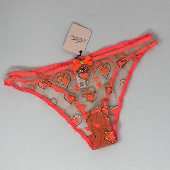 Agent Provocateur Perdia Neon Pink Brief AP2 Small NWT